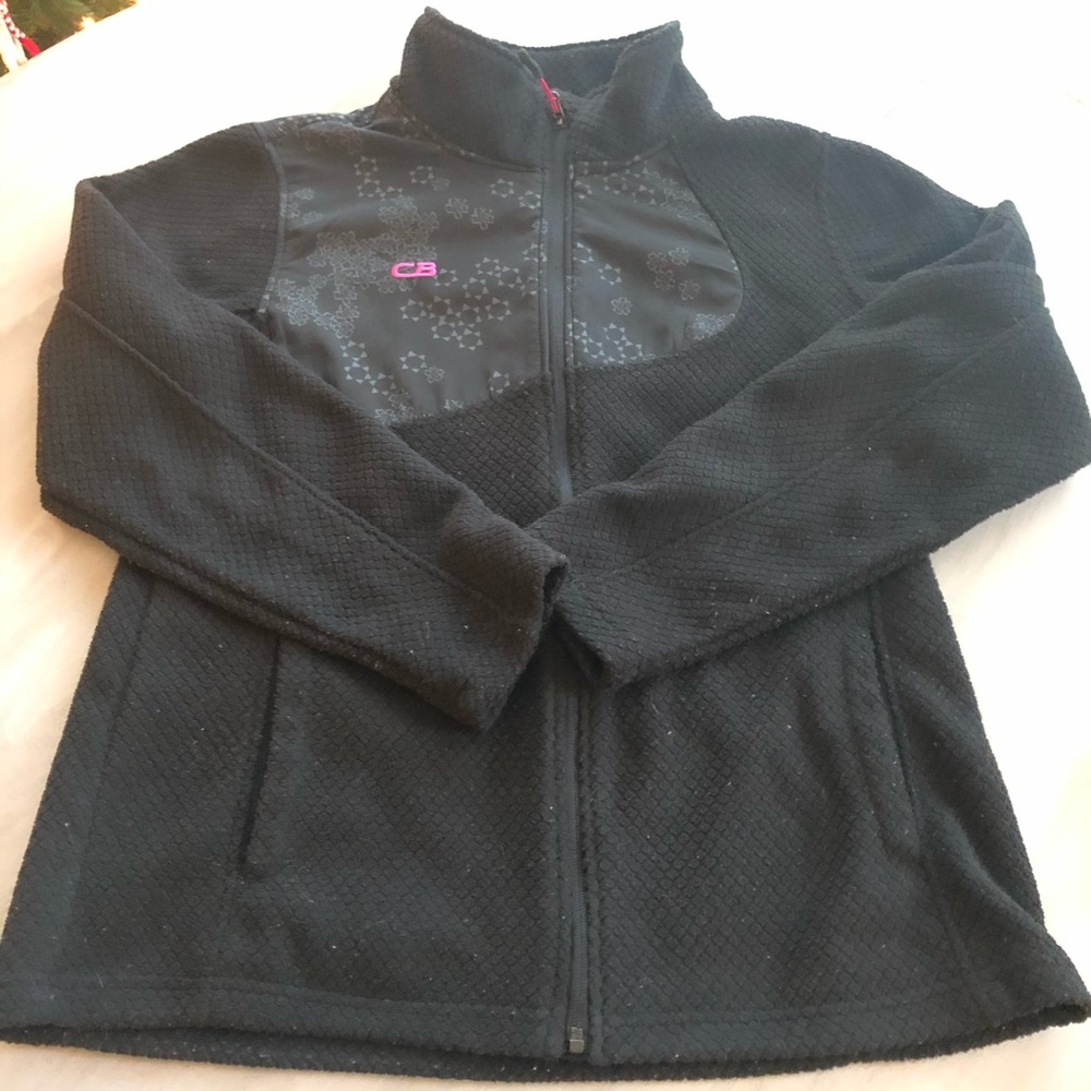 ✨CB embossed jacket size Large